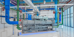 Thi công, lắp đặt hệ thống chiller, FCU