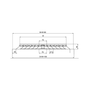 Miệng Gió Khuếch Tán – Supply Air Diffuser